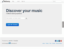 Tablet Screenshot of molamp.net